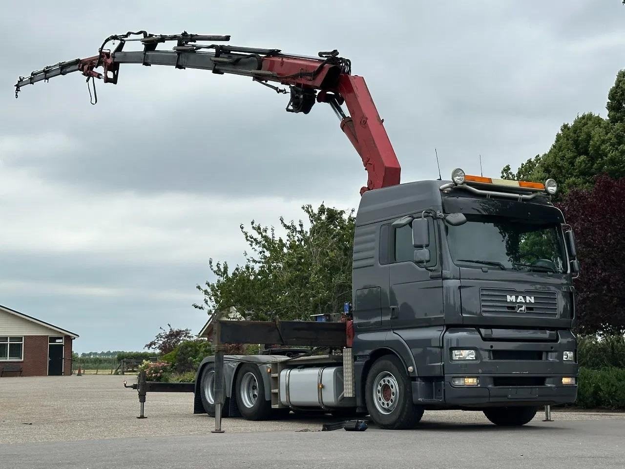 MAN TGA 28.480 6x2! HMF 42tm/Flyjib /LIER/WINCH! DK1104, Auto's, Vrachtwagens, Automaat, Cruise Control, MAN, Bedrijf