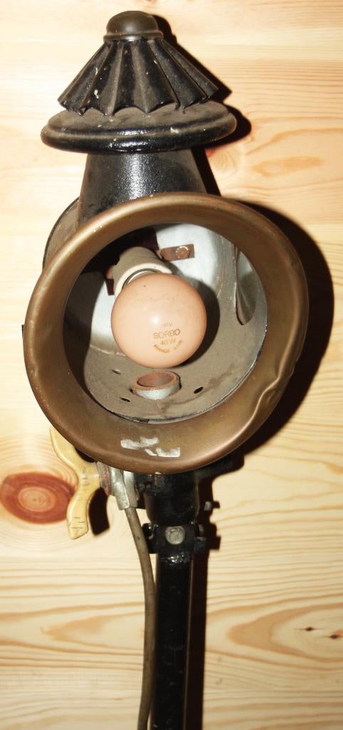 Vintage Koetslamp / Uit De Jaren Stillekes, Antiek en Kunst, Ophalen of Verzenden