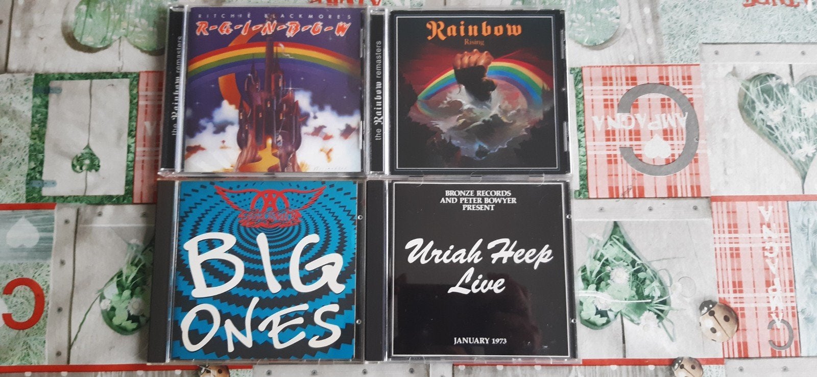 lot de 4 cd hard rock, Enlèvement ou Envoi, Utilisé, Hard rock, Album