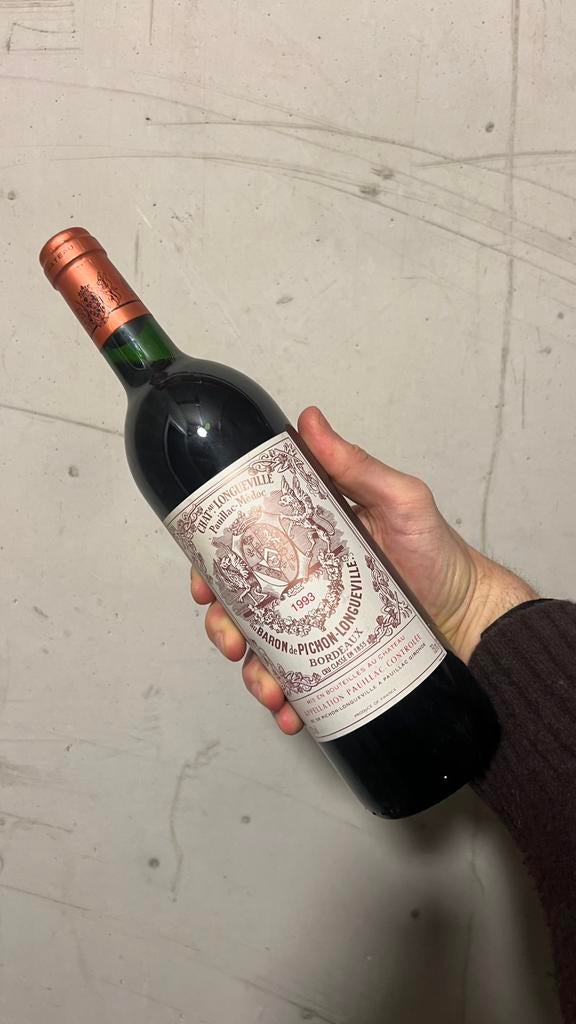 Château Pichon Baron 1993 — Pauillac, Verzamelen, Ophalen, Zo goed als nieuw, Rode wijn