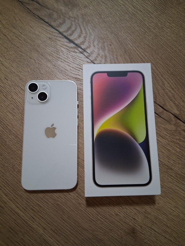 Apple iPhone 14 128 GB Wit, Telecommunicatie, Ophalen, 128 GB, Wit, Zo goed als nieuw