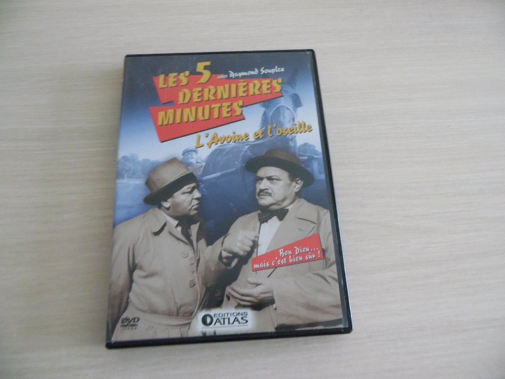 LES CINQ DERNIÈRES MINUTES    L'AVOINE ET L'OSEILLE, Cd's en Dvd's, Dvd's | Tv en Series, Alle leeftijden, Overige genres, Ophalen of Verzenden