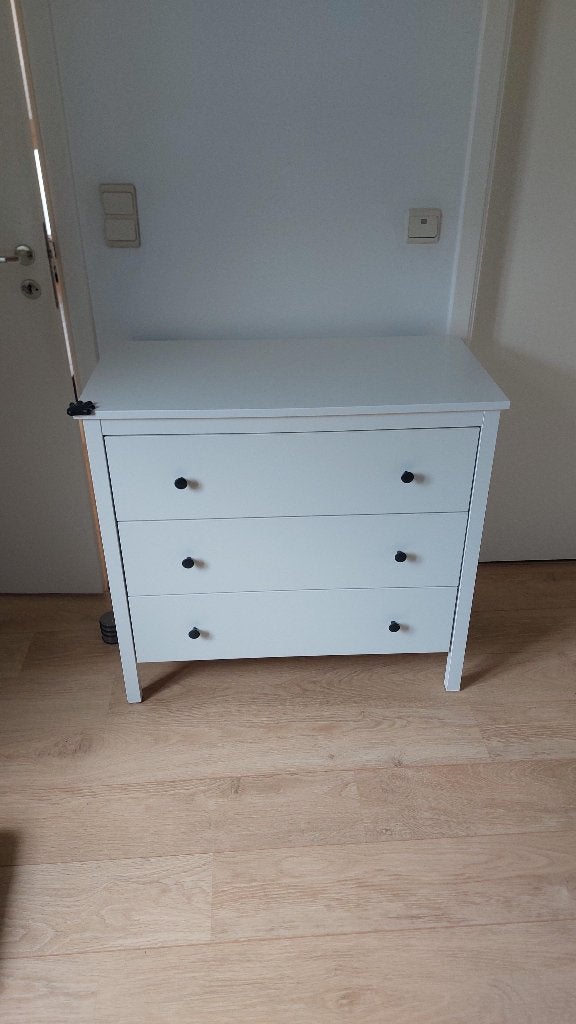 Commode ikea 3 tiroirs, Maison & Meubles, 3 ou 4 tiroirs, Enlèvement, Comme neuf, Moins de 100 cm