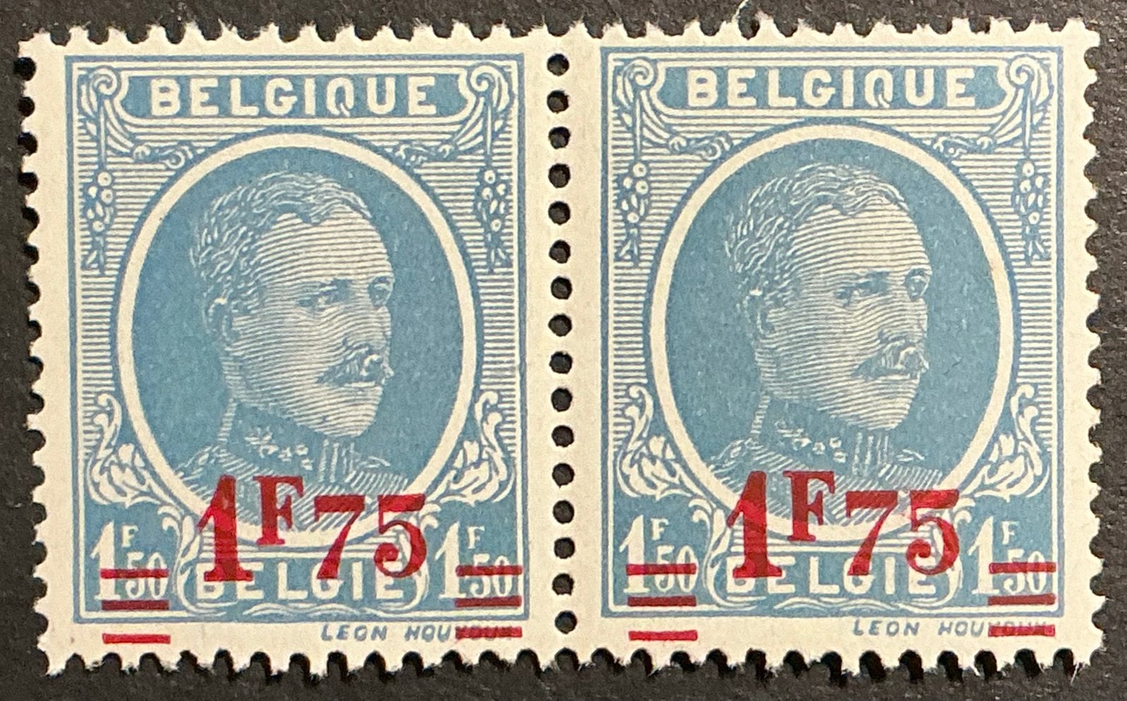 LOT 778. OBP: 248b-Cu. HOUYOUX. MNH. Paar., Koninklijk huis, Orginele gom, Ophalen of Verzenden, Postfris