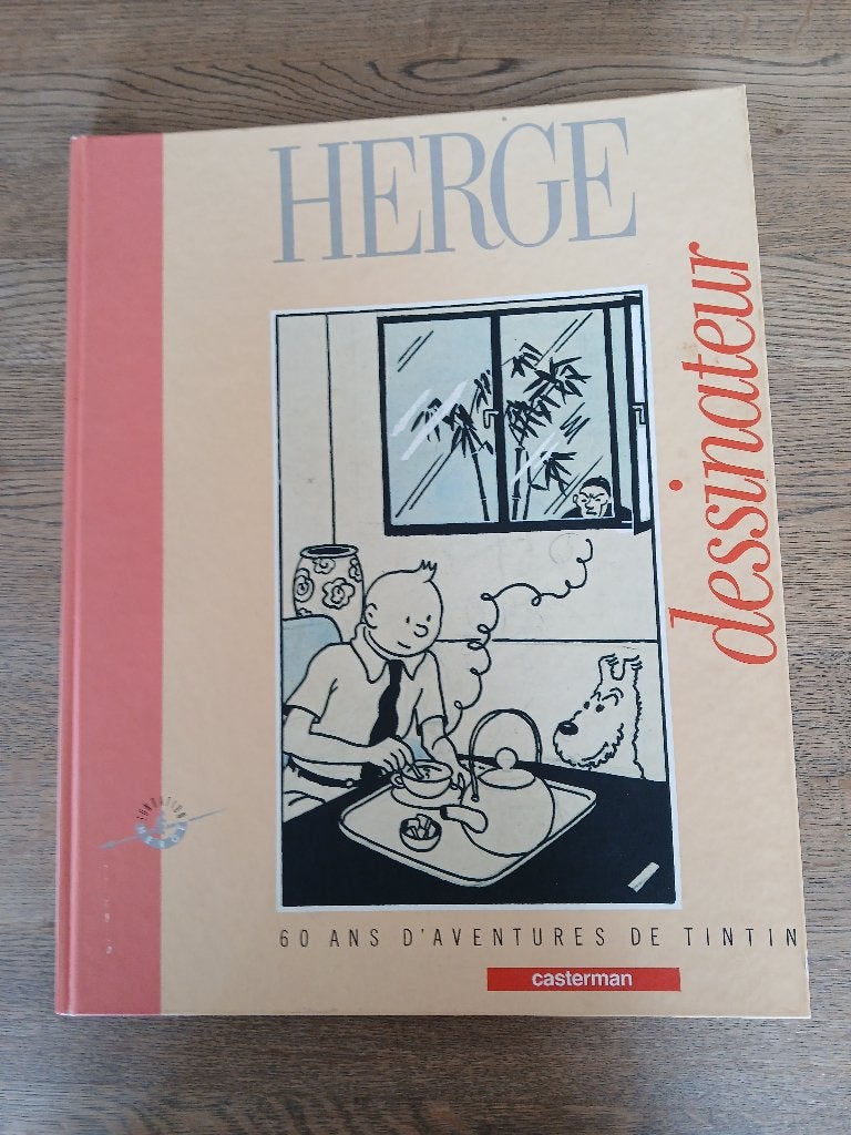 Hergé 60 ans d'aventure Tintin 1988, Enlèvement, Hergé