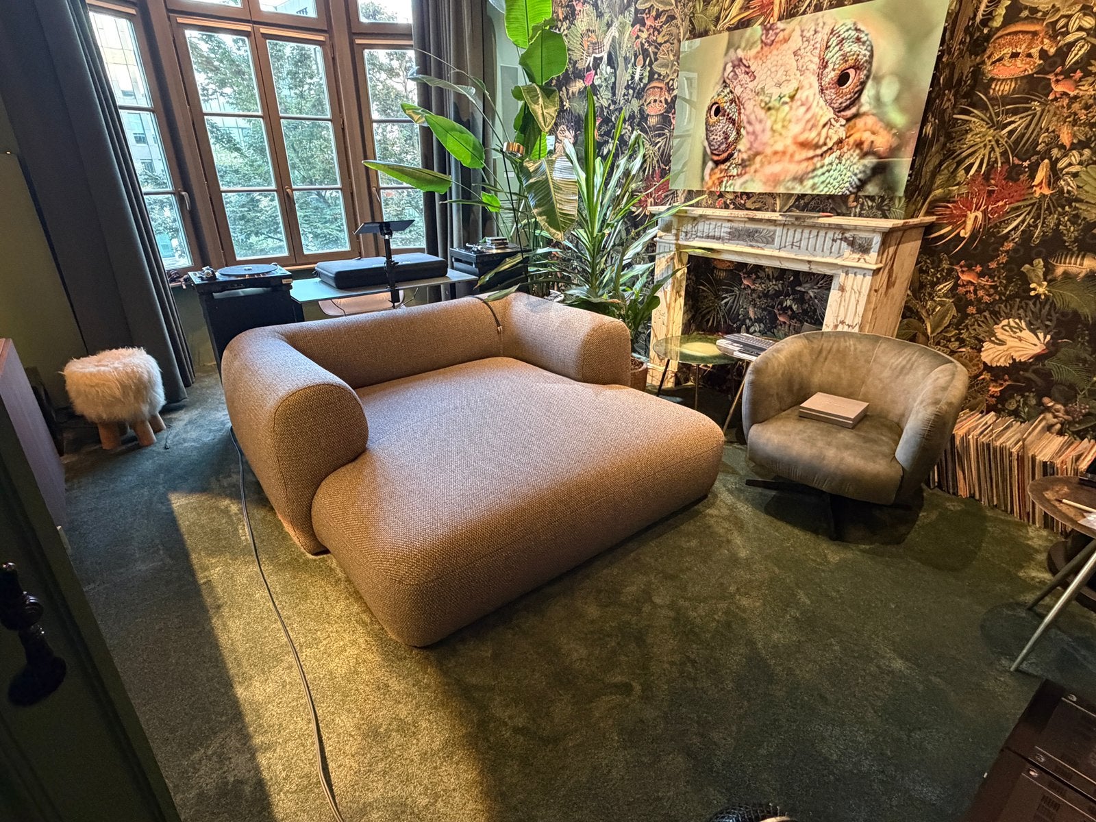 Juntoo Chaise longue NIEUW, Neuf, 150 cm ou plus, 150 à 200 cm, Enlèvement