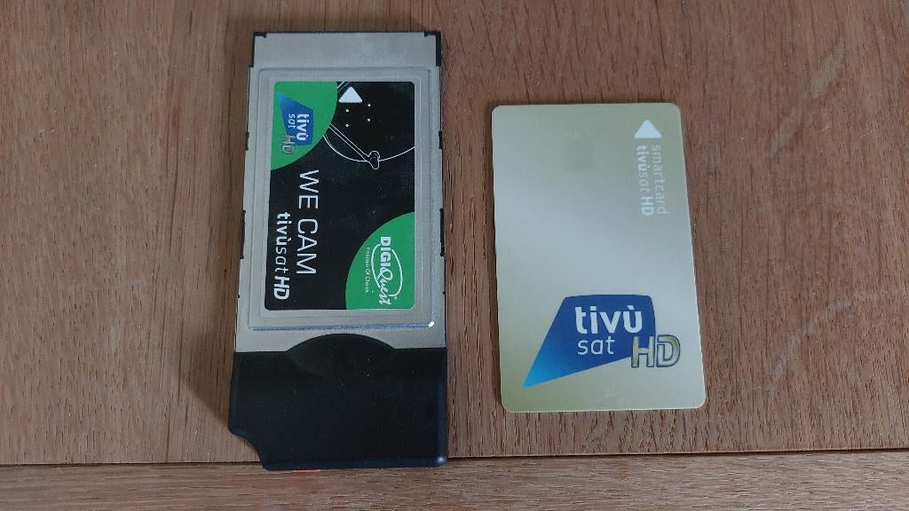Carte et module CI+ Tivusat activé, Enlèvement, Utilisé, Antenne (parabolique)