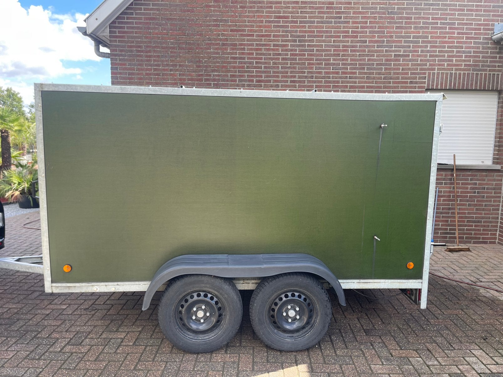 Gesloten  aanhangwagen 750kg, Enlèvement, Utilisé