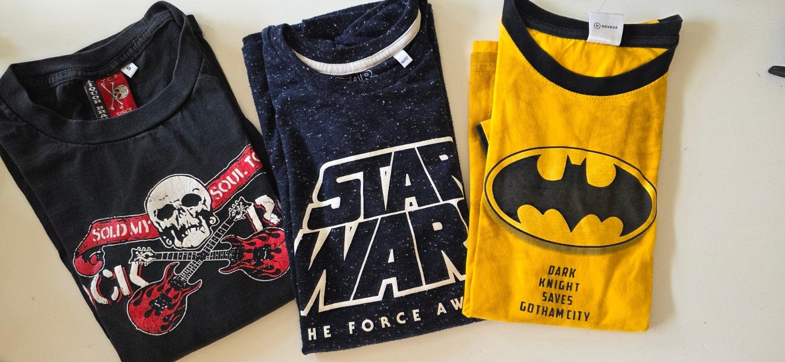 3 coole Tshirts - maat 146, Kinderen en Baby's, Kinderkleding | Maat 146, Ophalen of Verzenden
