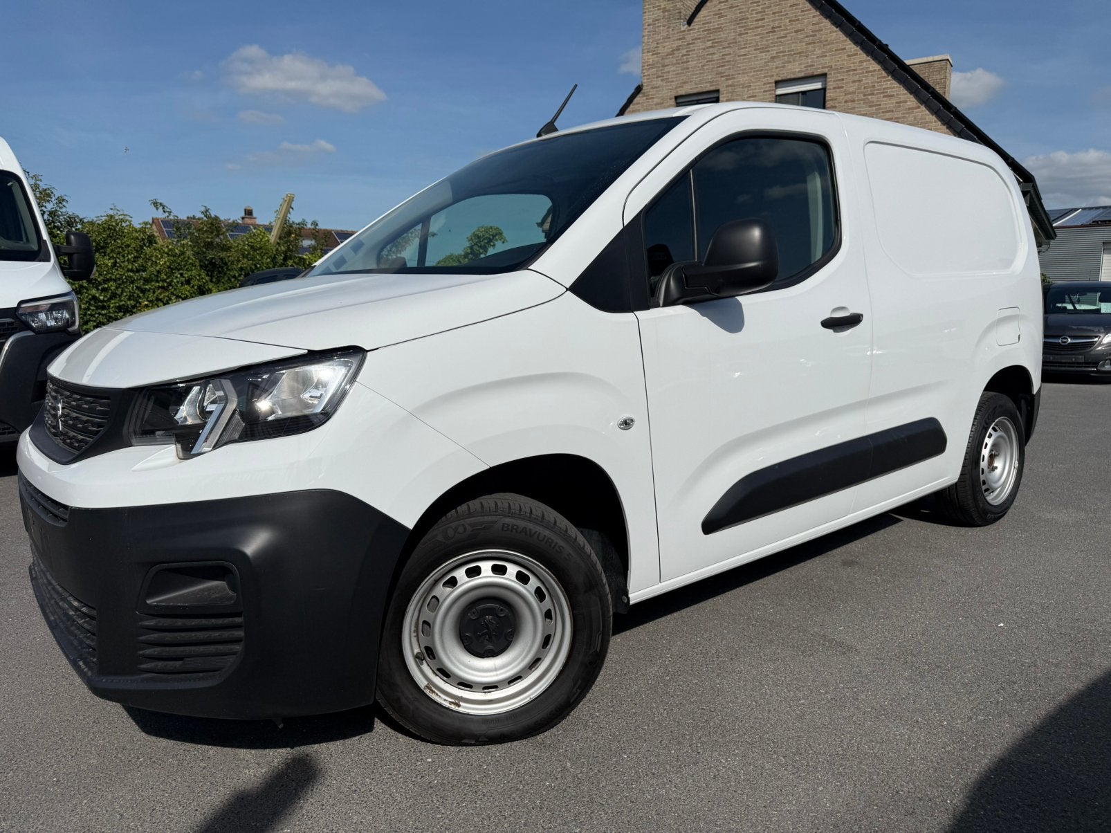 Peugeot Partner 1.5 BlueHDi / 3PL / 11.975 NETTO + BTW, Auto's, Voorwielaandrijving, Euro 6, 4 cilinders, Wit