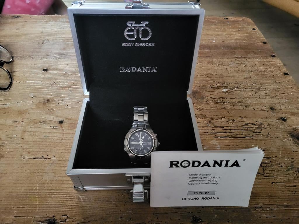 Rodania chronograph eddy merckx 1981, Ophalen