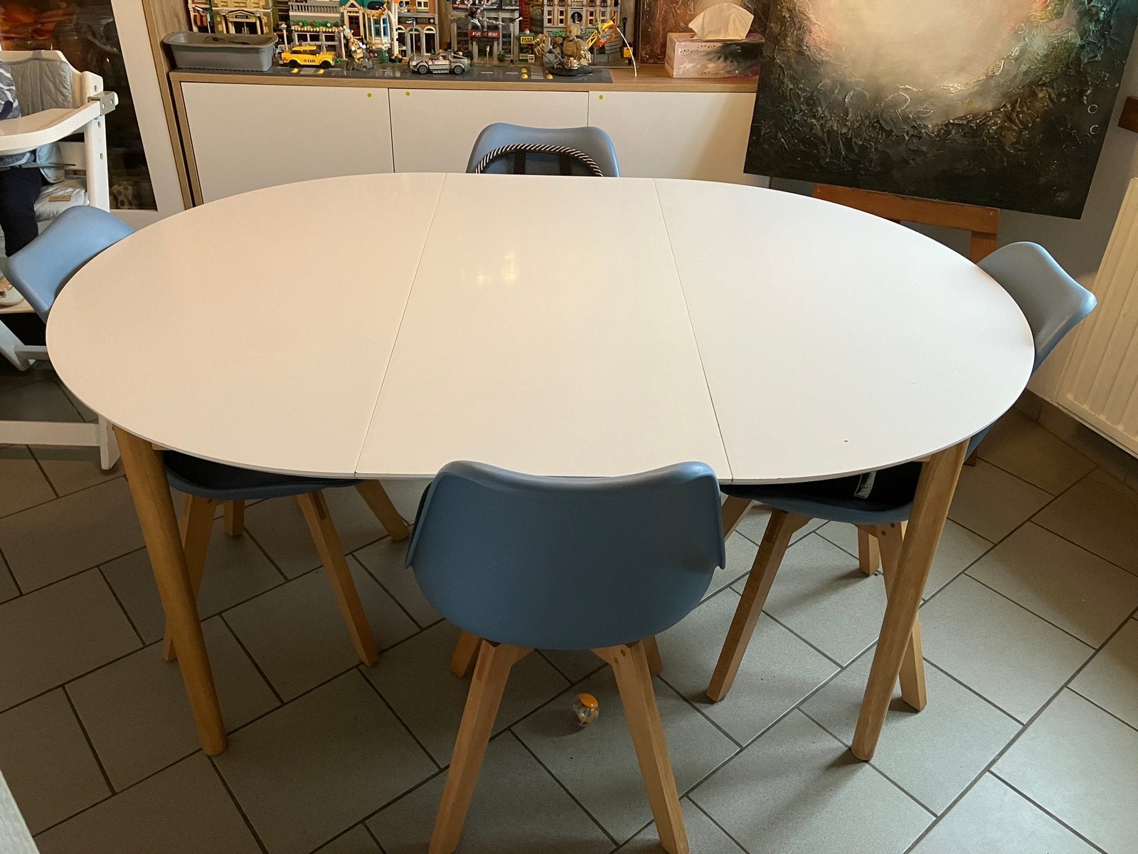 Table extensible de salle a manger, Maison & Meubles, 150 à 200 cm, Cinq personnes ou plus, 100 à 150 cm, Enlèvement