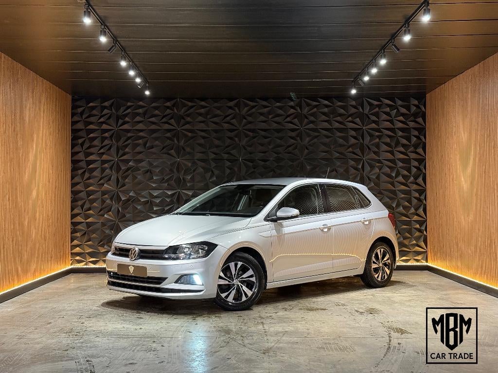 ✅ Vw Polo 1.0i GARANTIE Airco Apple CarPlay Parksensoren LED, Argent ou Gris, Achat, Euro 6, Entreprise