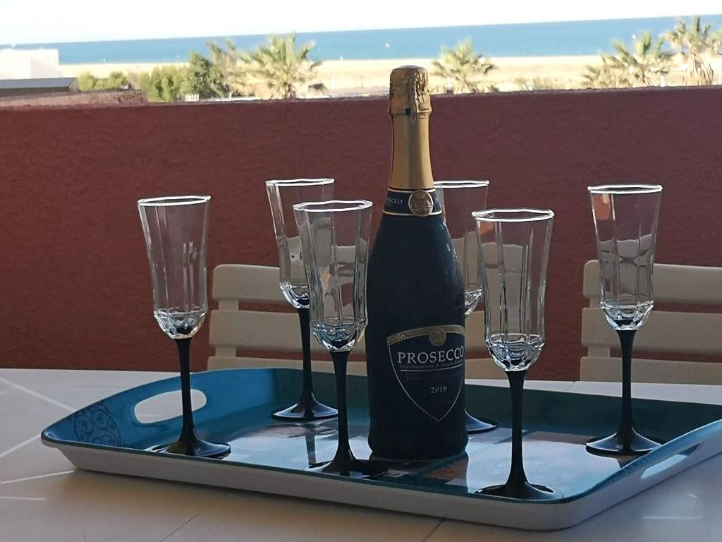Appartement aan zee Port Leucate Mediterranean, Immo, 50 m² of meer