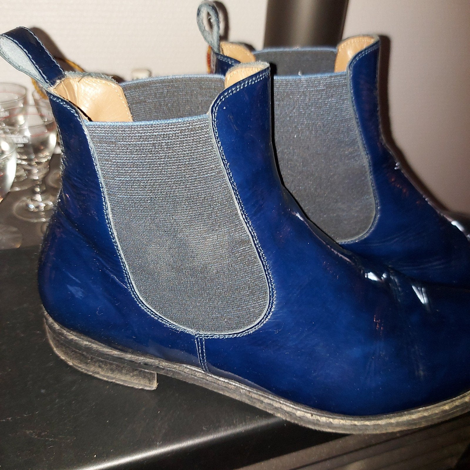 enkel laarsjes, Pertini, Blauw, Lage of Enkellaarzen, Ophalen of Verzenden