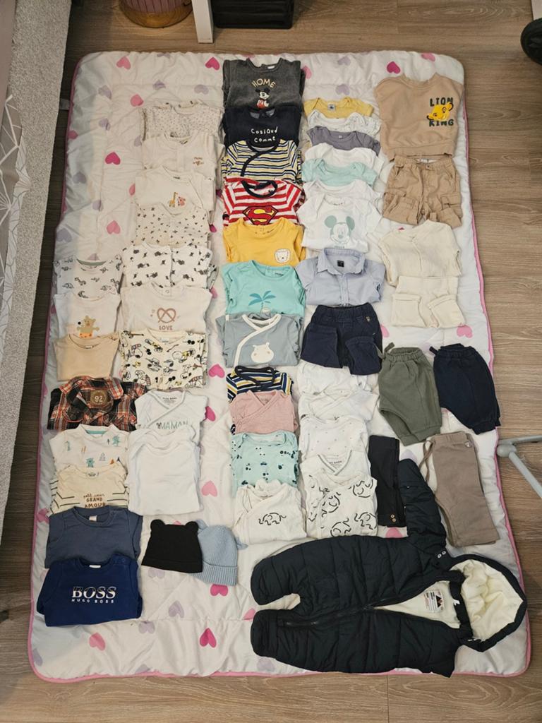 LOT VÊTEMENTS BÉBÉ GARÇON 3 MOIS (1er lot), Enlèvement, Garçon, Manteau