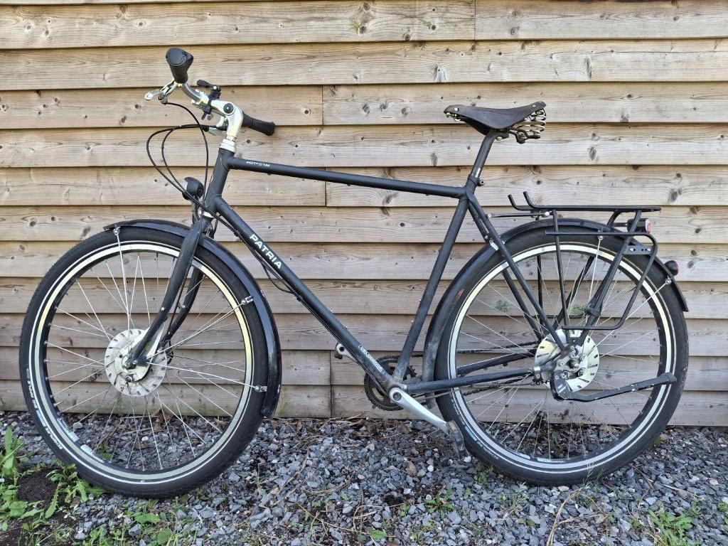vélo noir Patria Potsdam, Autres marques, Vitesses, Utilisé, 61 à 65 cm