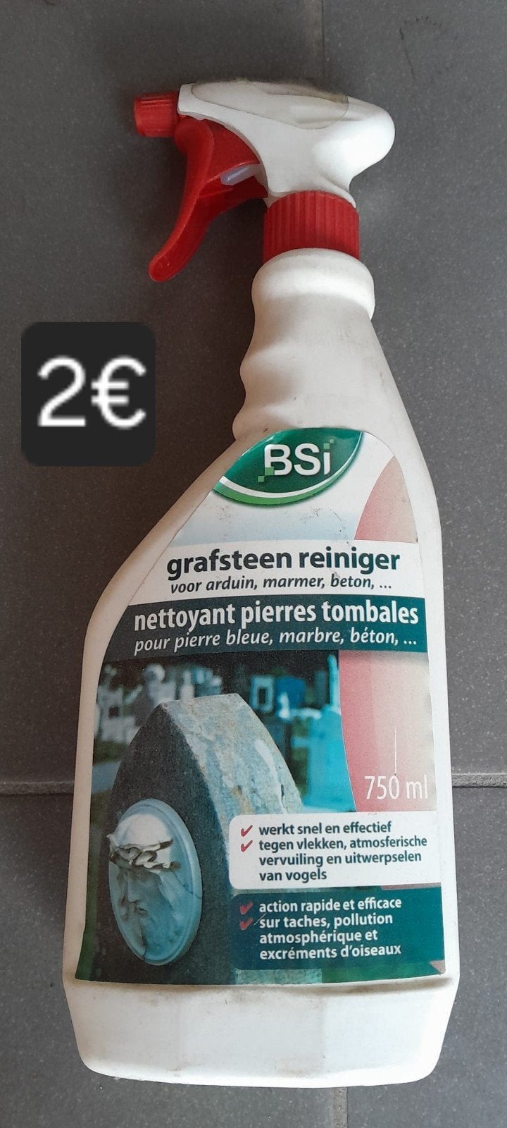 BSI reiniger voor arduin, beton, marmer, Ophalen