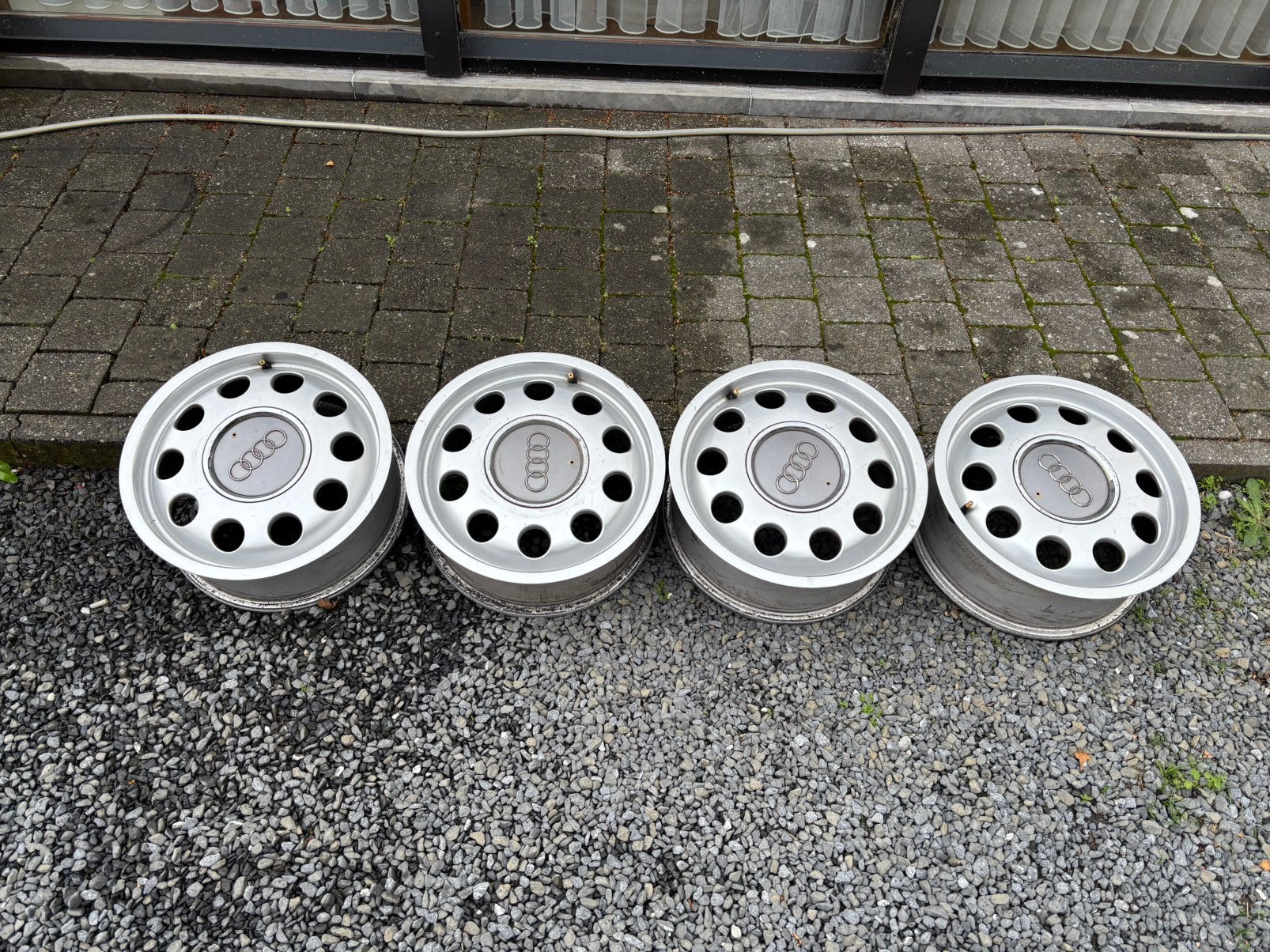 Audi R15 velgen 5x100, 15 pouces, Véhicule de tourisme, Enlèvement, Utilisé