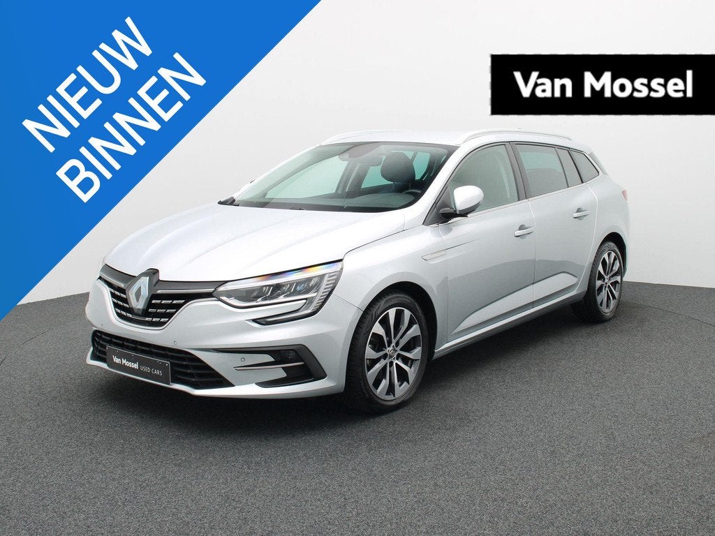 Renault Mégane Grandtour TCe 140 Techno, Auto's, Renault, Voorwielaandrijving, Stof, Gebruikt, Zwart