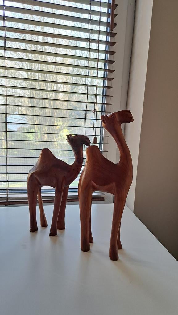 Chameau en bois, Antiquités & Art, Enlèvement