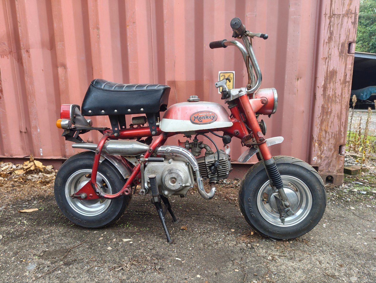 Honda z50a, Ophalen