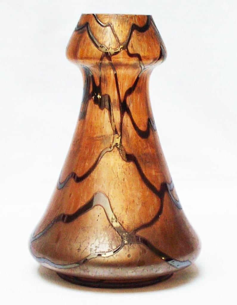 Art Nouveau Vaas - Pallme König., Antiek en Kunst, Antiek | Glaswerk en Kristal, Ophalen of Verzenden