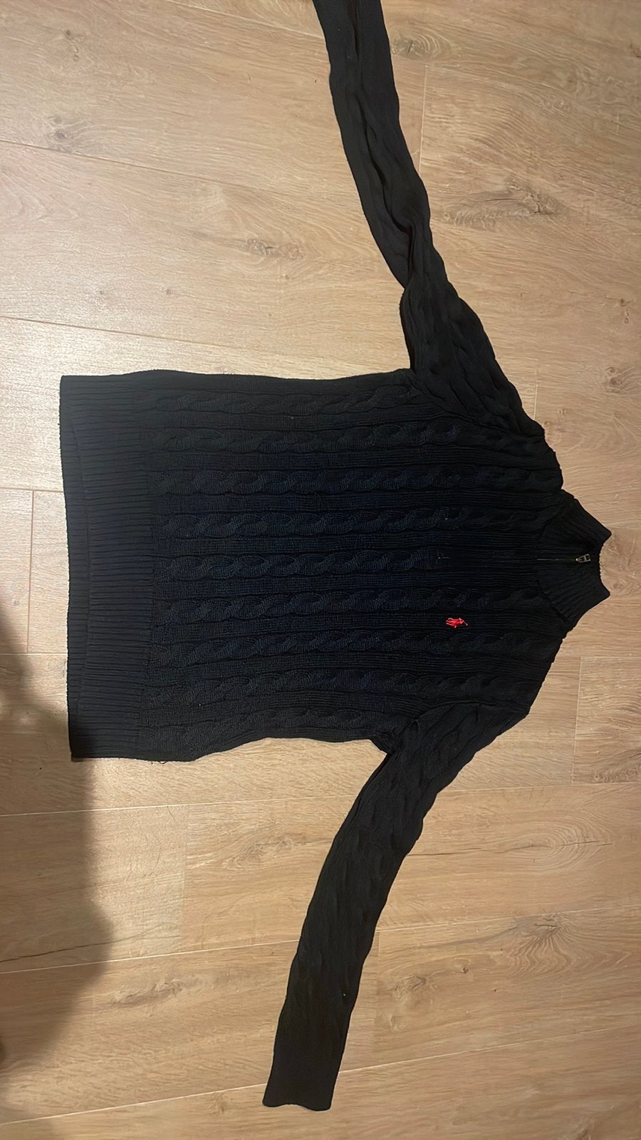 Ralph lauren zip, Enlèvement ou Envoi, Comme neuf, Noir