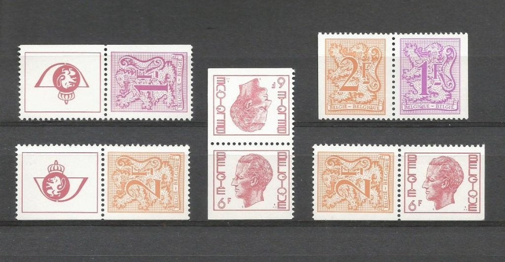 Postzegels B14 1897/98/1900 H. leeuw en Koning Boudewijn, Postzegels en Munten, Verzenden, Frankeerzegel, Postfris