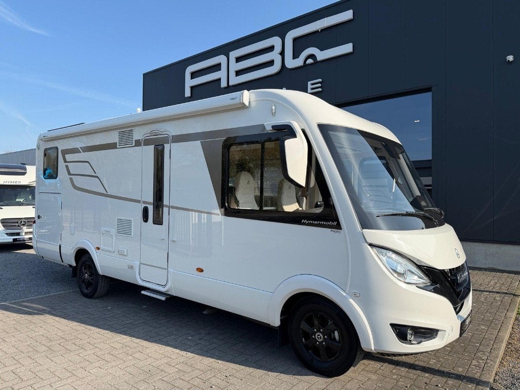 Hymer B-MC I 680, Caravans en Kamperen, Mobilhomes, Ringverwarming, Fietsendrager, 7 tot 8 meter, Bedrijf