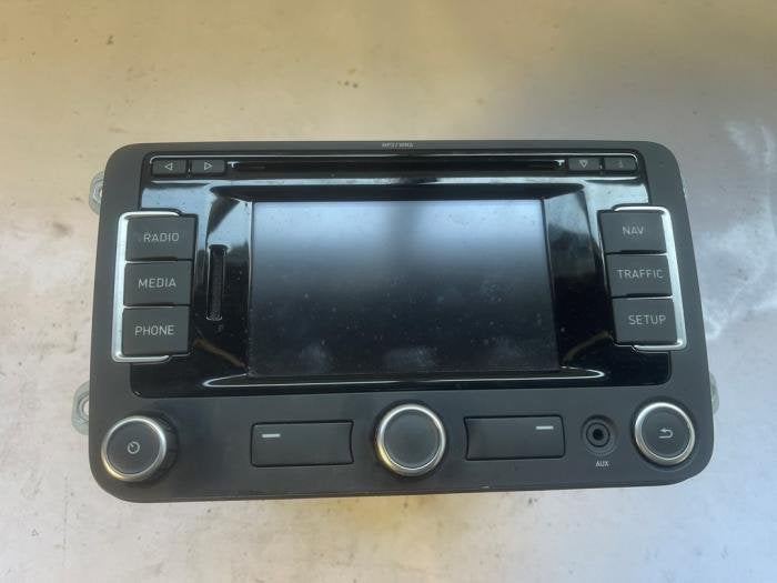 Radio CD Speler van een Volkswagen Polo, Gebruikt, -, Volkswagen, -