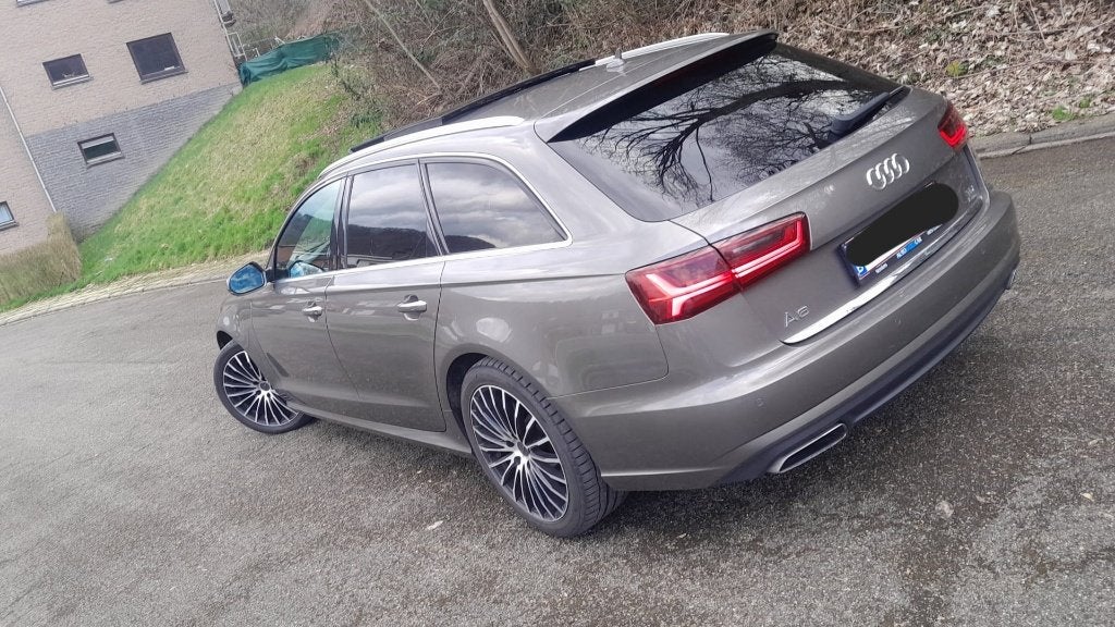 Audi  avant A6 Ultra Full optionS line S tronic, Autos, Audi, Cuir, Euro 6, 1968 cm³, Beige