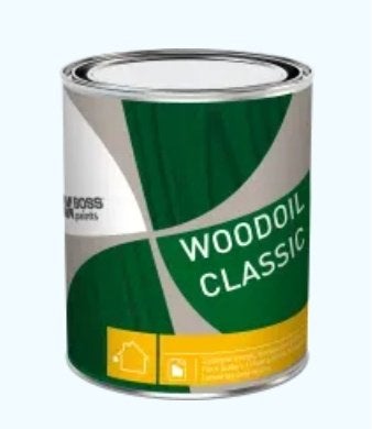 Foute aankoop: 5l WoodOil Classic ClearClouds ongeopend, Doe-het-zelf en Bouw, Verf, Beits en Lak, 5 tot 10 liter, Wit, Nieuw