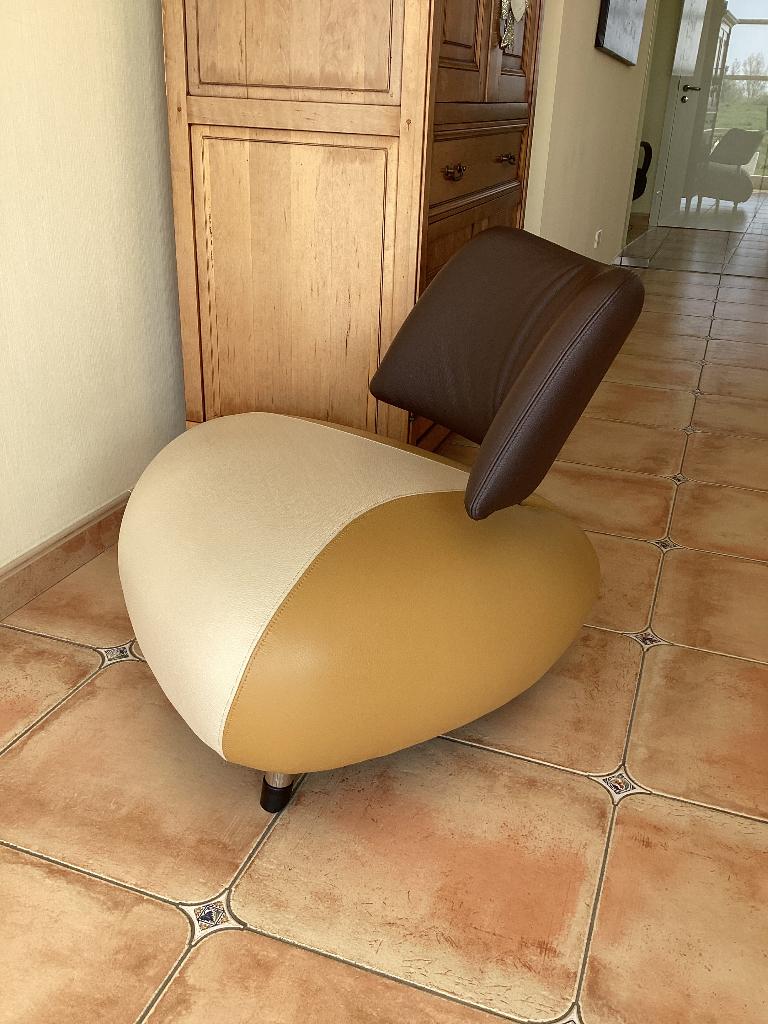 NIEUW!Leolux Pallone Pa (Paradise collectie), Huis en Inrichting, Ophalen, Nieuw, Leer, Sede leolux durlet jori cassina edra b&b italia