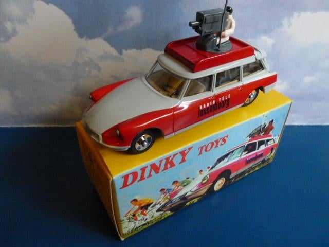 CITROËN DS Break Radio Télé RTL 1/43 Atlas DINKY Neuf+Boite, Enlèvement ou Envoi, Neuf, Voiture, Dinky Toys
