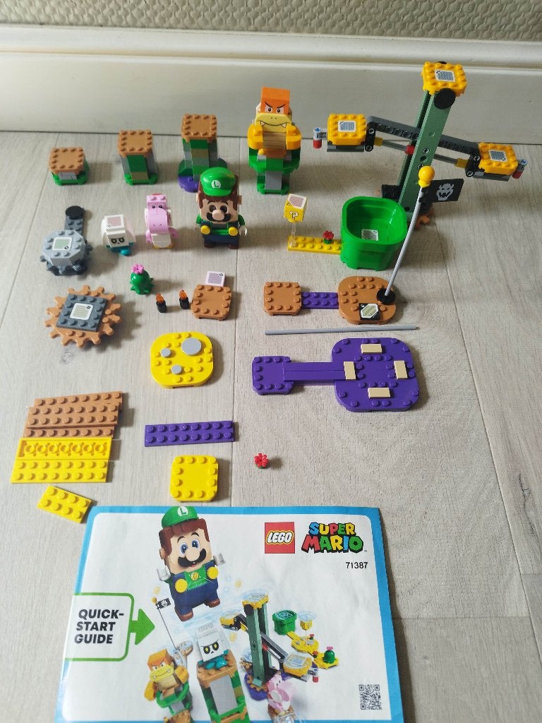LEGO Super Mario: Avonturen met Luigi starterset (71387), Overige thema's, Lego, Ophalen of Verzenden, Zo goed als nieuw