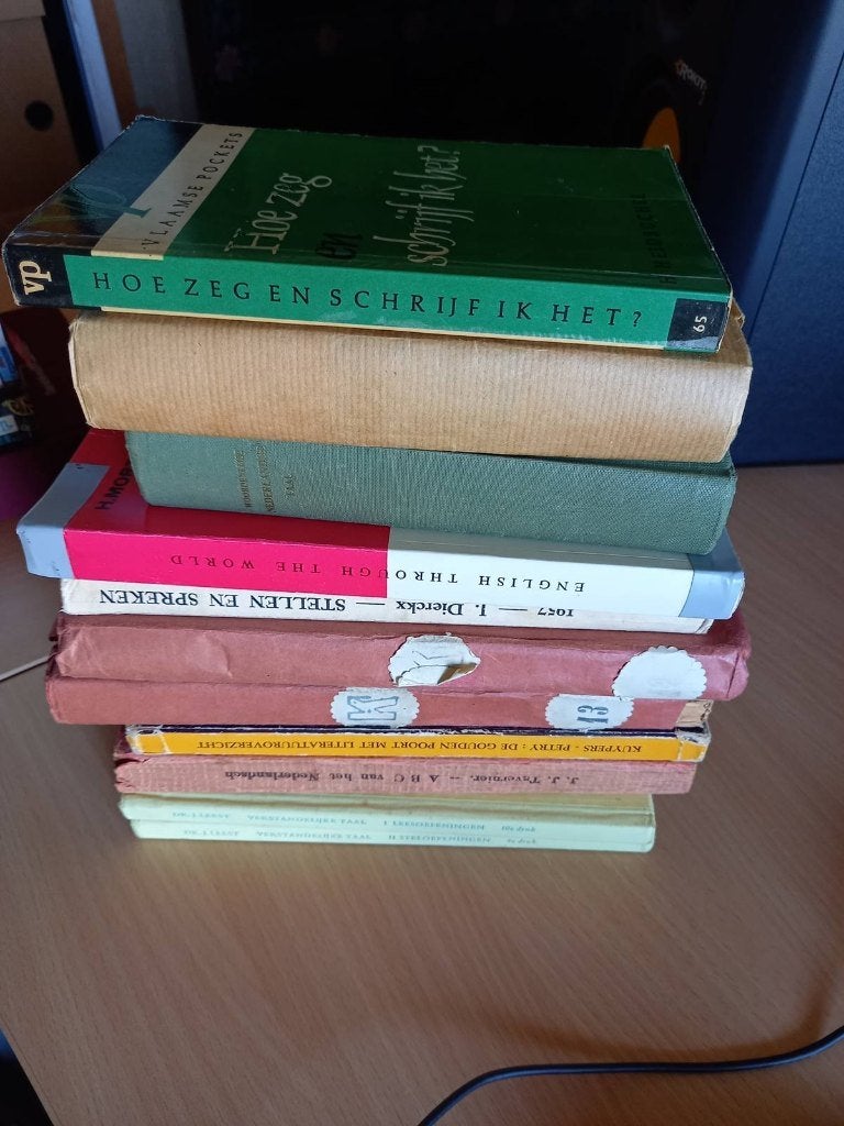 Oude taal boeken, Ophalen, Gelezen, Non-fictie