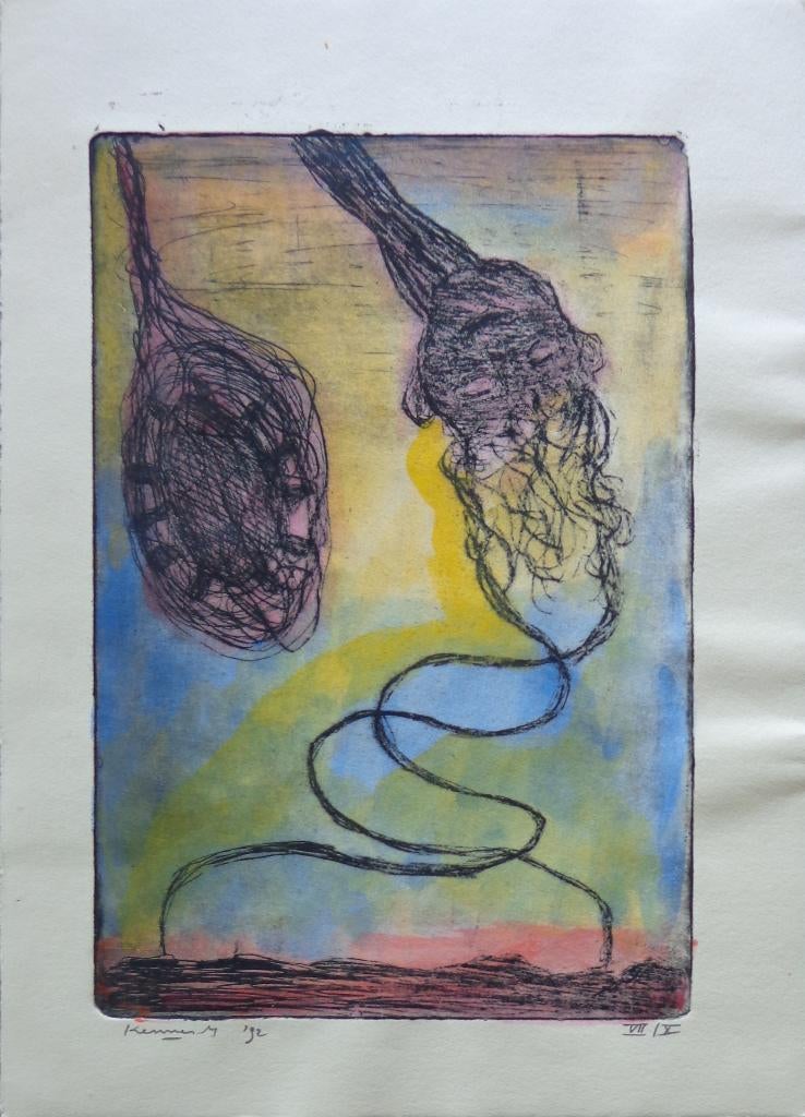 MARC KENNES / SITES EN STEMRITUELEN / ETS+AQUAREL / 37x27cm, Ophalen of Verzenden