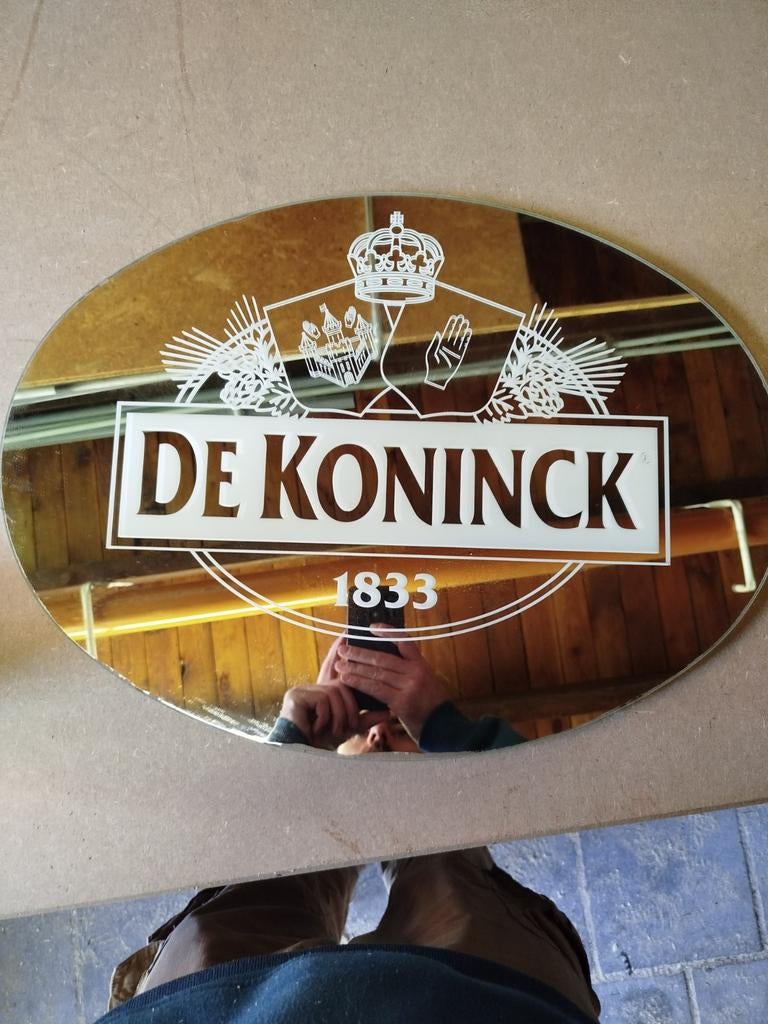 De Koninck spiegel, Verzamelen, Biermerken, Ophalen, De Koninck
