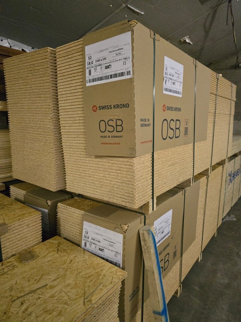 OSB 3 Platen - Bezorgd of Afhalen, Ophalen of Verzenden, Nieuw, Minder dan 25 mm