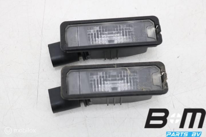 Set kentekenverlichting VW Golf 6 1K8943021, Gebruikt
