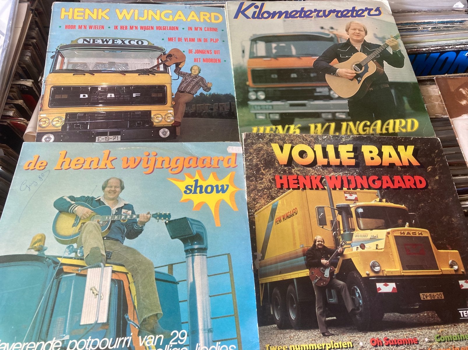 HENK WIJNGAARD 4 lp’s samen €25, Cd's en Dvd's, Vinyl | Nederlandstalig, Ophalen of Verzenden, Zo goed als nieuw