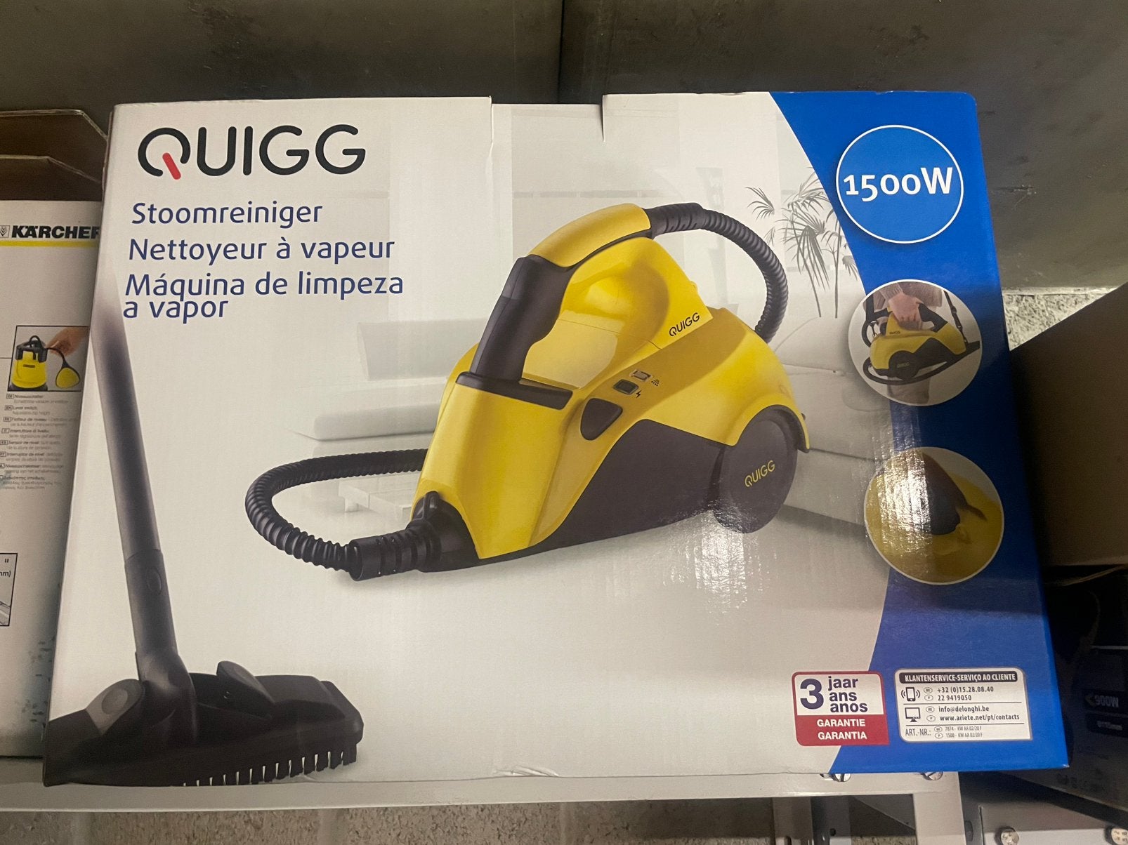 Stoomreiniger, Enlèvement, Comme neuf, Nettoyeur à vapeur