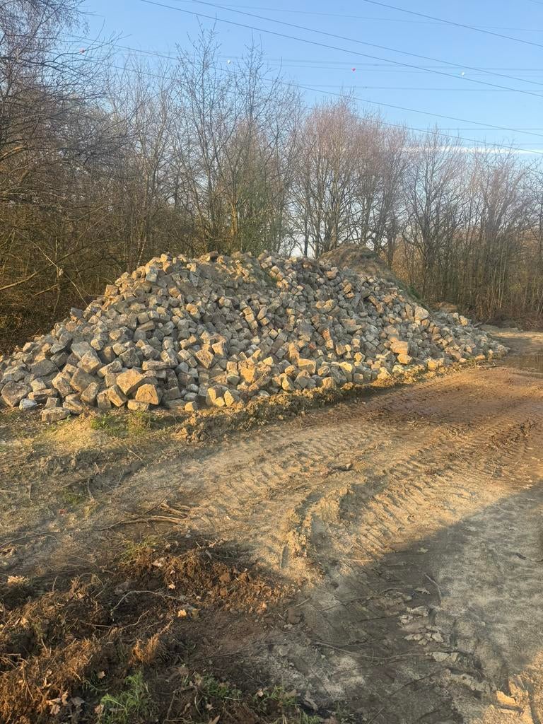 Porfier kasseien, Tuin en Terras, Ophalen of Verzenden, Zo goed als nieuw