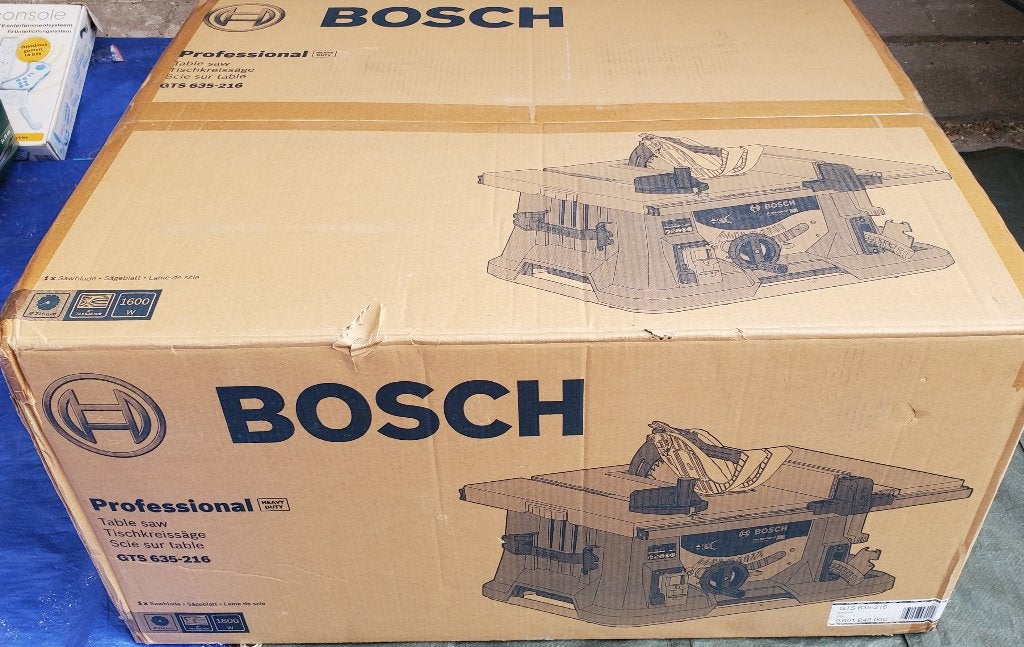 NIEUW Bosch Professional GTS 635-216 Zaagtafel., Bricolage & Construction, Enlèvement, Neuf, Bosch