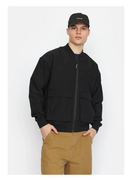 Revolution Bomber Jacket Zwart maat M, Maat 48/50 (M), Zwart, Ophalen of Verzenden, Zo goed als nieuw