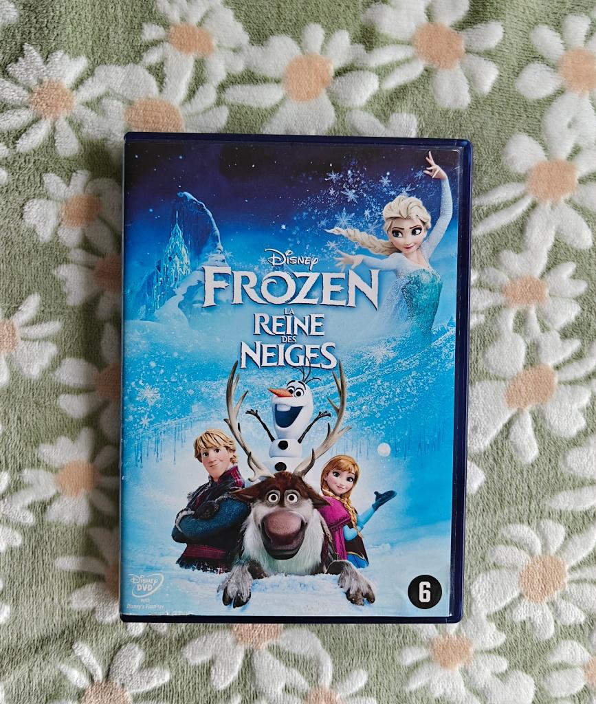 DVD - Frozen - Disney - Animatie - €1,25, Cd's en Dvd's, Ophalen, Europees, Gebruikt, Overige typen