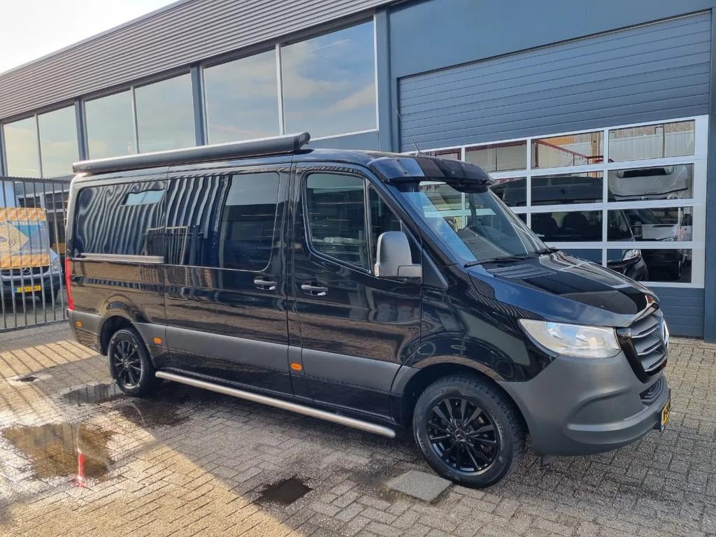 Mercedes-Benz Sprinter 314 CDI L2H1 DC 5 Zits Huif Euro 6, Auto's, Bestelwagens en Lichte vracht, Automaat, Achterwielaandrijving