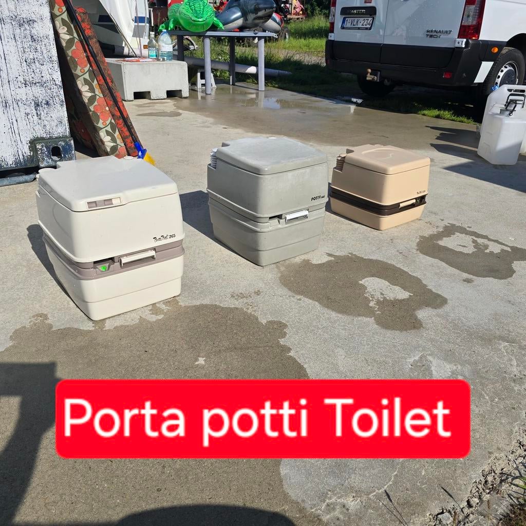 Caravan porta potti wc Toilet Badkamer sanitair Motorhome, Enlèvement