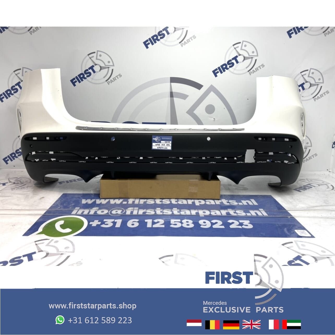 H247 W247 GLA AMG ACHTERBUMPER + DIFFUSER Mercedes GLA Klass, Auto-onderdelen, Gebruikt, -, Ophalen of Verzenden, Achter